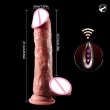 Load image into Gallery viewer, Realistic dildo vibrator for women dildos sex toys heating dick remote control penis vibrators telescopic dildo anal sex machine
