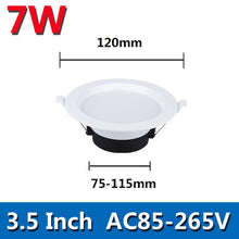 Load image into Gallery viewer, Recessed Led Downlights 2.5/3/4/6 Inchs Big Size Spot Led Down Light 220V 110V Spot Lights Fixture 5/7/12/18W Downlight for Home