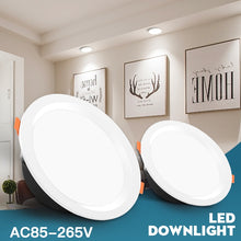 Load image into Gallery viewer, Recessed Led Downlights 2.5/3/4/6 Inchs Big Size Spot Led Down Light 220V 110V Spot Lights Fixture 5/7/12/18W Downlight for Home