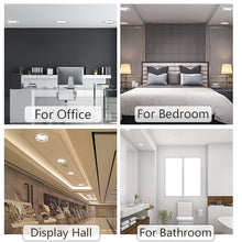Load image into Gallery viewer, Recessed Led Downlights 2.5/3/4/6 Inchs Big Size Spot Led Down Light 220V 110V Spot Lights Fixture 5/7/12/18W Downlight for Home