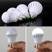 Load image into Gallery viewer, Rechargeable Emergency LED Light Bulb E27 Lamp Magic light bulb with water on the smart emergency bulb rechargeable water light