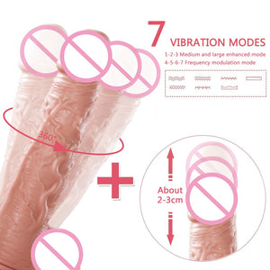 Remote Control Thrusting Dildo for Women Realistic Penis Vibrators Lesbian Toy Sex Machine Silicone Big Dick Female Masturbation