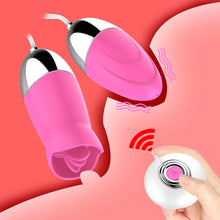 Load image into Gallery viewer, Remote Control Vagina Ball Sex Toys For Women Tonge Licking Clitoris Stimulator 3 Speeds Licking Nipple Clitoris G Spot Vibrator
