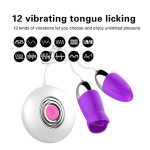 Remote Control Vagina Ball Sex Toys For Women Tonge Licking Clitoris Stimulator 3 Speeds Licking Nipple Clitoris G Spot Vibrator