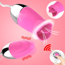 Load image into Gallery viewer, Remote Control Vagina Ball Sex Toys For Women Tonge Licking Clitoris Stimulator 3 Speeds Licking Nipple Clitoris G Spot Vibrator