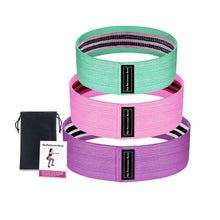 Load image into Gallery viewer, Resistance Bands 3-Piece Set Fitness Rubber Bands Expander Elastic Band For Fitness Elastic Bands Resistance Exercise Equipment