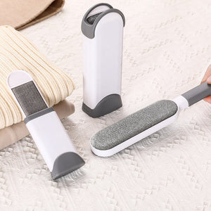 Reusable self-cleaning sofa clothing animal fur removal brush scrub cleaning tool multi-functional pet cat and dog hair brush