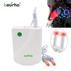 Rhinitis Sinusitis  Cure Therapy BioNase Nose Treatment Nose Massage Device Cure Hay Fever Low Frequency Pulse Laser Health Care