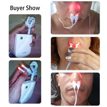 Load image into Gallery viewer, Rhinitis Sinusitis  Cure Therapy BioNase Nose Treatment Nose Massage Device Cure Hay Fever Low Frequency Pulse Laser Health Care