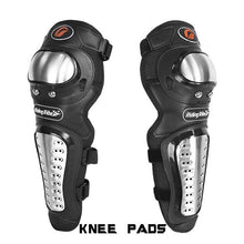 Load image into Gallery viewer, Riding Tribe Motorcycle Kit Knee &amp; Elbow Protector Shield pads Stainless pads Racing Bike Off-Road Vehicles Protective Gear
