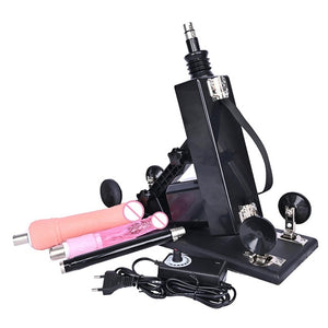 Rough Beast Sex Machine for Woman Adjustable Masturbating Pumping with 3XLR Accessories Sex Gun Love Machine for Men Adult Toys