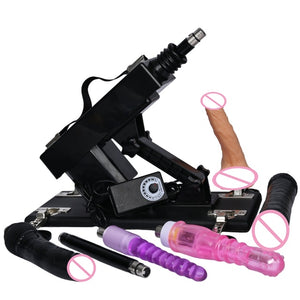 Rough Beast Sex Machine for Woman Adjustable Masturbating Pumping with 3XLR Accessories Sex Gun Love Machine for Men Adult Toys
