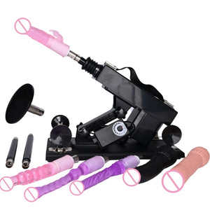Rough Beast Sex Machine for Woman Adjustable Masturbating Pumping with 3XLR Accessories Sex Gun Love Machine for Men Adult Toys