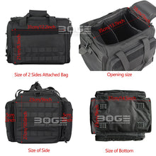 Load image into Gallery viewer, Shooting Range Bag Molle System Outdoor Hunting Accessory Nylon Tactical Gun Case Pack Pistol Tools Shoulder Bag Sniper Black