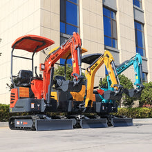 Load image into Gallery viewer, 1 Ton Mini Crawler Excavator  1.2Ton EPA Kubota hydraulic Small Digger 1200KG EURO 5 mini bagger  Ex-factory price free shipping