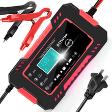 Load image into Gallery viewer, 6A 12V Digital Car Battery Charger Fully Automatic Repair Charge For Car Motorcycle SUV Stea Battery Charger 12v Fully Automatic