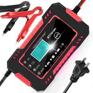 6A 12V Digital Car Battery Charger Fully Automatic Repair Charge For Car Motorcycle SUV Stea Battery Charger 12v Fully Automatic
