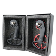 Load image into Gallery viewer, Road bike CS carbon fiber ceramics bearing Guide wheel Rear pulley for shimano 105/R7000 R8000/R8050/R9100/R9150SS transmission