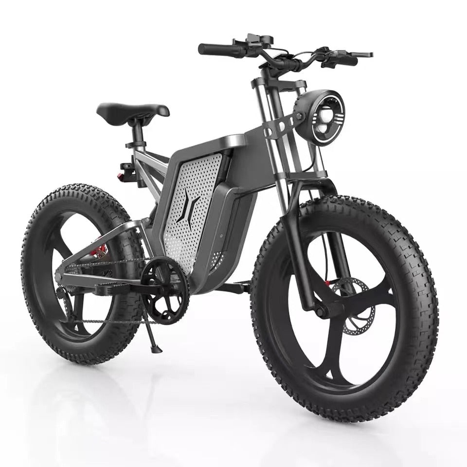 X20 Electric Bike 20 Inch Fat Tire Off Road Ebike 2000W 48V 30AH Powerful Mountain Electric Bicycle For Adults Cycling E BIKE UL