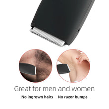 Load image into Gallery viewer, Men&#39;s Electric Groin Hair Trimmer Pubic Hair Trimmer Body Grooming Clipper for Men Bikini Epilator Rechargeable Shaver Razor