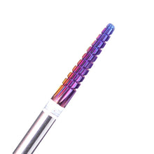Load image into Gallery viewer, 4pcs Kit Hot! Purple Pro Whole Carbide Nail Drill Bits Nail Art Electric Drill Machine Files Nail Art Tools cut and polish