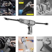 Load image into Gallery viewer, 95000Pa 3 in 1 Car Wireless Vacuum Cleaner 120W Blowable Cordless Home Appliance Vacuum Home &amp; Car Dual Use Mini Vacuum Cleaner