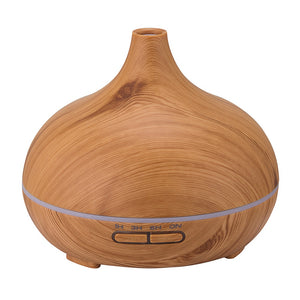 550ML Electric Aroma Diffuser Essential Oil Diffuser Air Humidifier Ultrasonic Remote Control Color LED Lamp Mist Maker Car Home