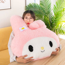 Load image into Gallery viewer, Oversized Kuromi Melody Pillow Cushion Cute Cartoon Doll Sofa Valentine&#39;s Day Girlfriend Birthday Present Sanrio Plush Kawaii