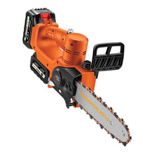 Load image into Gallery viewer, Double lithium electric chainsaw rechargeable battery small hand-held outdoor wireless electric saw logging saw single-hande