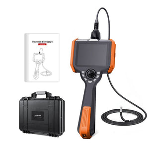 3.9mm 360 ° Single lens Articulating Endoscope Camera With 5 inch LCD for Automotive Inspection Camera Pipeline Borescope