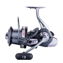 Load image into Gallery viewer, Fishing Reel Spinning Saltwater Full Metal Badge Reel Surfcasting Reel Carp Fishing 14+1bb Spinning Feeder 9000 12000