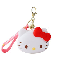 Load image into Gallery viewer, Sanrio Hello Kitty Coin Purse Kawaii Kuromi Hello Kitty Wallet Cute Keychain Pendant Silicone Bag Cartoon Pvc Waterproof Wallet