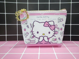 Sanrio Wallet Cheap Kawaii Cinnamoroll MyMelody Kuromi Pachacco Cartoon Leather Card Holder Cute Coin Purse Phone Case For Women