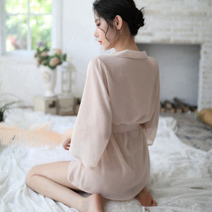 Satin Robe Women Clothes Bathrobe Bridesmaid Robes Kimono Lingerie Women's Pajamas Sleepwear Femme homewear