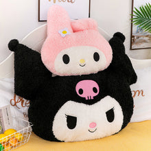Load image into Gallery viewer, Oversized Kuromi Melody Pillow Cushion Cute Cartoon Doll Sofa Valentine&#39;s Day Girlfriend Birthday Present Sanrio Plush Kawaii