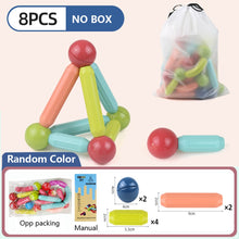 Load image into Gallery viewer, Magic Magnetic Building Blocks Toy Magnetic Construction Set Magnet Ball Sticks Rod Games Montessori Educational Toys For Kids