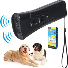 Load image into Gallery viewer, Self Defense Supplies Portable Double Super Ultrasonic Chaser Stops Animal Attacks Personal Defense Infrared Dog Drive Train