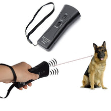 Load image into Gallery viewer, Self Defense Supplies Portable Double Super Ultrasonic Chaser Stops Animal Attacks Personal Defense Infrared Dog Drive Train