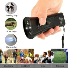 Load image into Gallery viewer, Self Defense Supplies Portable Double Super Ultrasonic Chaser Stops Animal Attacks Personal Defense Infrared Dog Drive Train