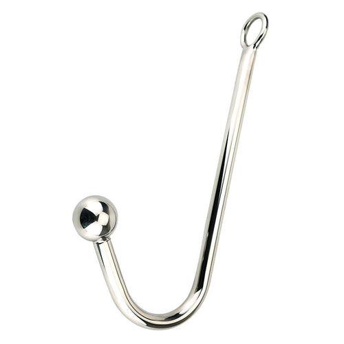 Sex Toys Metal Stainless Steel Anal Hook Single Bead Anal Hook Backyard Masturbation Hook Adult Toy