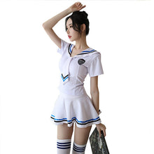 Load image into Gallery viewer, Sex Uniform Sexy Skirt For Sex Lingerie Cosplay Sex Student Sailor Erotic Role Play Schoolgirl Uniform Sexy Skirt Uniform Sexy