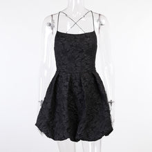 Load image into Gallery viewer, Sexy Backless Party Date Dress Women Halter Sleeveless Slim Waist Bodycon Vestidos Mujer Elegant Vintage Black Evening Dress