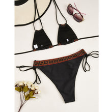 Load image into Gallery viewer, Sexy Bikinis 2020 Bikini Set Halter Swimwear Women Swimsuit Female Push Up Bikini High Waist Bathing Suit Thong Swimming Suit