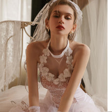 Load image into Gallery viewer, Sexy Bride Women&#39;s Wedding Dress Uniform Cosplay Sexy Lingerie Set Hot Erotic Transparent Lace Apparel For Sex Underwear Outfit