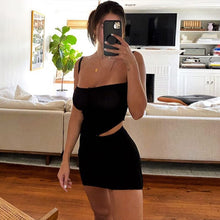 Load image into Gallery viewer, Sexy Club Wear Cotton See Through Crop Top For Womens Camisole Fashionable Chic Rib Knit Basic Tank Top Home Wear Female