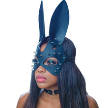 Load image into Gallery viewer, Sexy Cosplay Leather Mask Rave Toy For Women Erotic Bondage Restraints Rabbit Cat Ear Bunny Mask Masquerade Carnival Party Mask