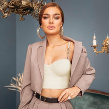 Load image into Gallery viewer, Sexy Crop Tops Underwear Women Sleeveless Off Shoulder Corset Vest 2021 Summer Tank Camis Fashion Lingerie Intimates Camisole