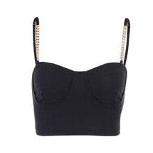 Load image into Gallery viewer, Sexy Crop Tops Underwear Women Sleeveless Off Shoulder Corset Vest 2021 Summer Tank Camis Fashion Lingerie Intimates Camisole