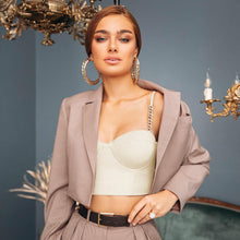 Load image into Gallery viewer, Sexy Crop Tops Underwear Women Sleeveless Off Shoulder Corset Vest 2021 Summer Tank Camis Fashion Lingerie Intimates Camisole