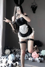 Load image into Gallery viewer, Sexy Cute Bunny Girl Faux Leather Material Rabbit Woman Set Good Quality Can Wear Out To Comic Show Kawaii Cosplay Bunny Costume